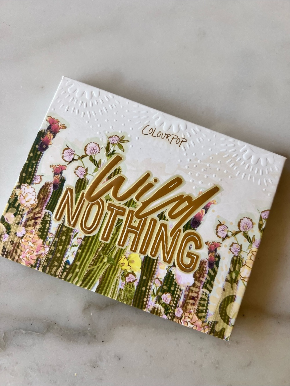 ColourPop Wild Nothing Eyeshadow Palette - Green, Gold, Pink